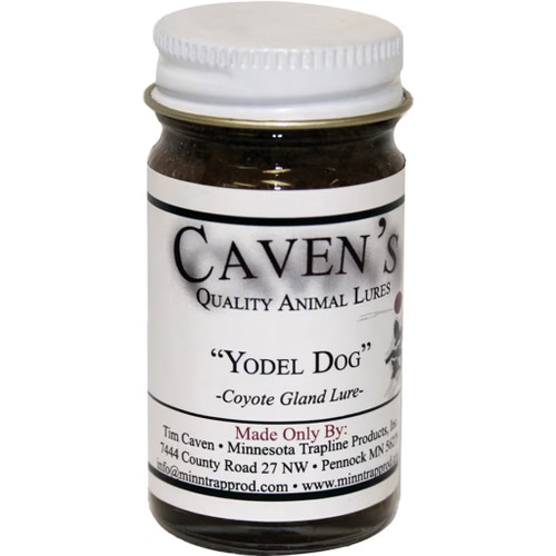 Caven's Yodel Dog Coyote Lure 1 oz Aged Gland Lure for Post and Flat Sets