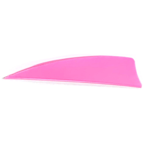 Trueflight Shield Cut Arrow Feathers Pink 3 in. RW 100-Pack