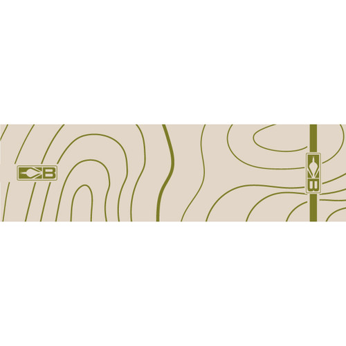 Bohning Arrow Wraps Tan Topo 5.5 in. Standard 13 Pack