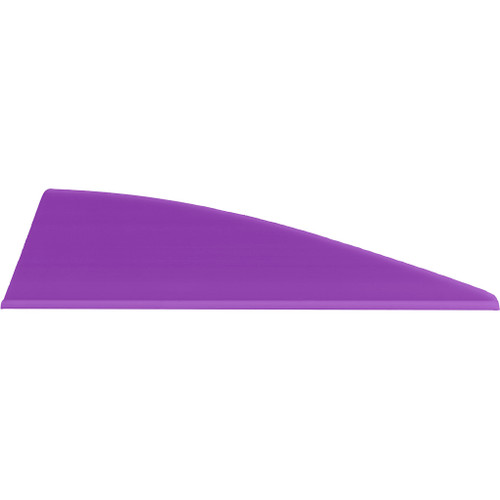 TAC Vanes Driver High Profile 2.25" Hunting Vanes Purple - 100 Pack