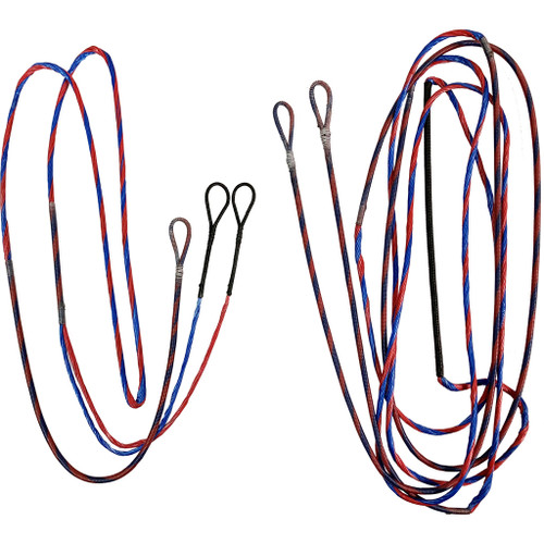 FirstString Genesis Bow String and Cable Set Red/Blue