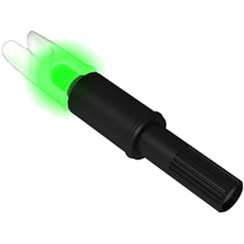 NAP Thunderglo Lighted Nocks Green Universal Fit Arrow Nocks 3 pk.