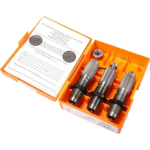 Lyman Carbide Deluxe Rifle 3-Piece Die Set .223 Rem/5.56mm