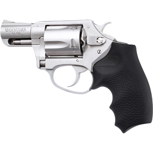 Hogue Monogrip Rubber Grip Black for Charter Arms Revolvers