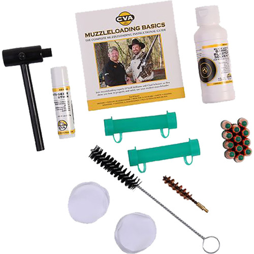 CVA Essentials Accessory Outfit 50 Cal Pellet Shooter Cleaning and Loading Kit