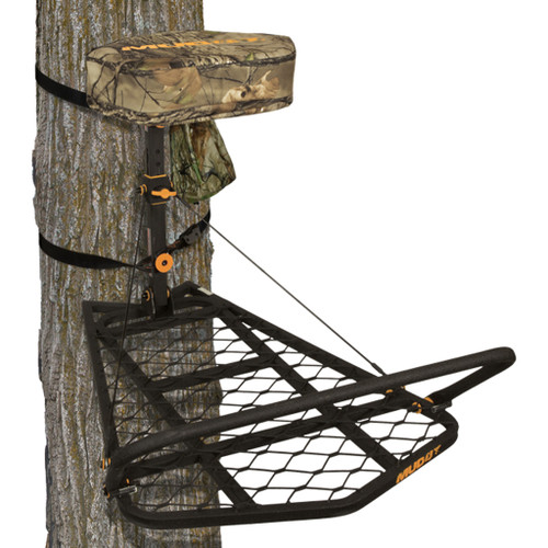 Muddy Outfitter Hang-On Treestand with Padded Flip-Back Seat