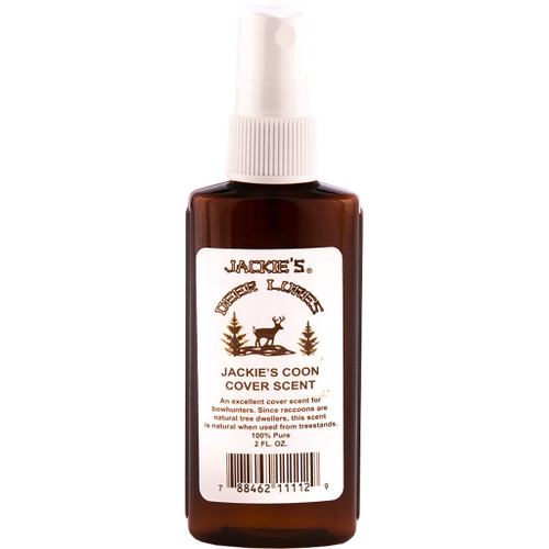 Jackies Raccoon Cover Scent with Sprayer 2 oz.