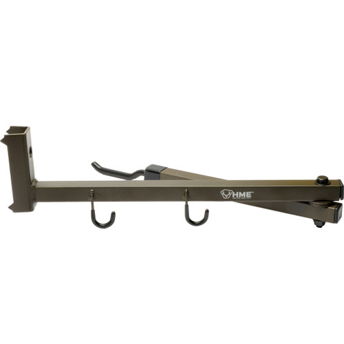 HME Better Bow Hanger for Tree Stands with Accessory Hooks