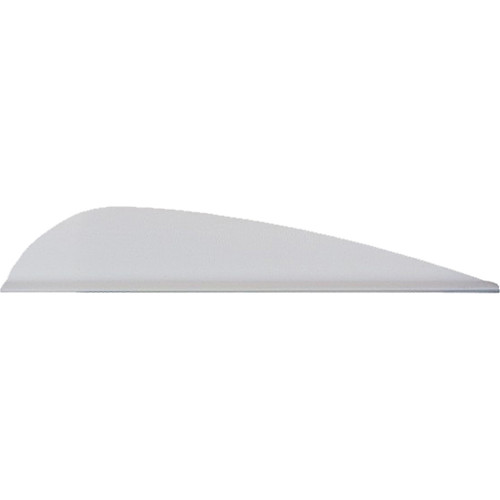 AAE Trad Vanes White 3 in. Traditional Archery 50 pk.