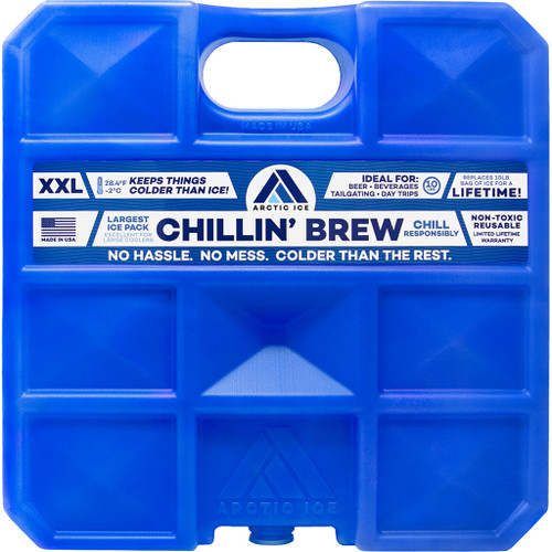 Arctic Ice Chillin' Brew Reusable Ice Pack 10 LB 28-Degree Freezing Point