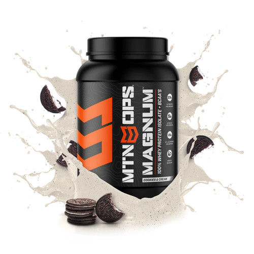 MTN Ops Magnum Whey Protein Cookies and Cream 23g