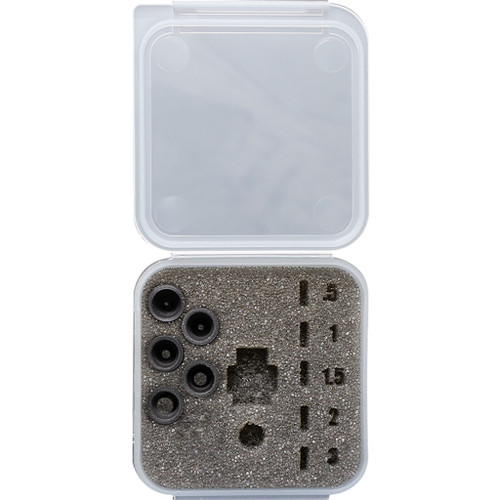 Specialty Archery PXS Target Peep Aperture Kit 5 pc. with Case