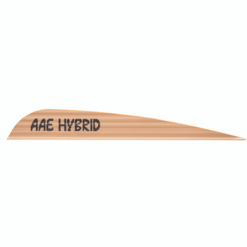 AAE Hybrid 40 Arrow Vanes Sand 3.8 in. 100-Pack