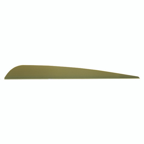 AAE Trad Vanes OD Green 4 in. 50 pk.