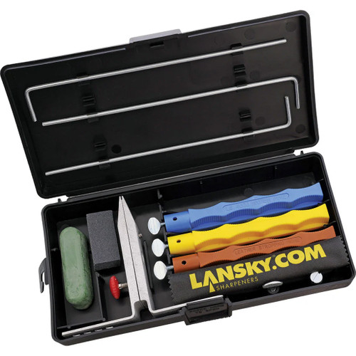 Lansky Finishing Kit Controlled-Angle Knife Sharpening System