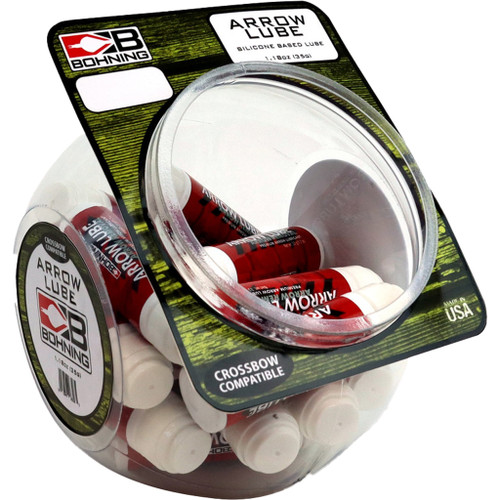 Bohning Arrow Lube Silicone-Based Fish Bowl Display 16 Tubes