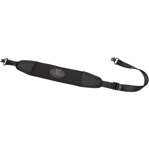 30-06 Stealth Black Padded Gun Sling with Metal Quick Lock Swivels