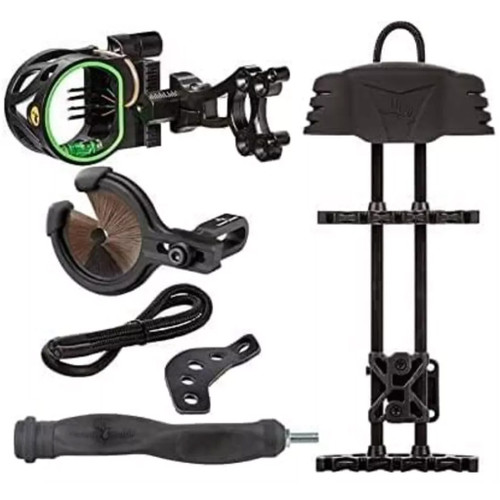 Trophy Ridge Joker 4-Pin Sight and Blitz Stabilizer Quiver Kit