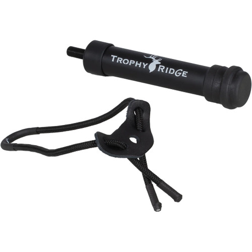 Trophy Ridge Snub Nose 5-Inch Carbon Stabilizer – Black