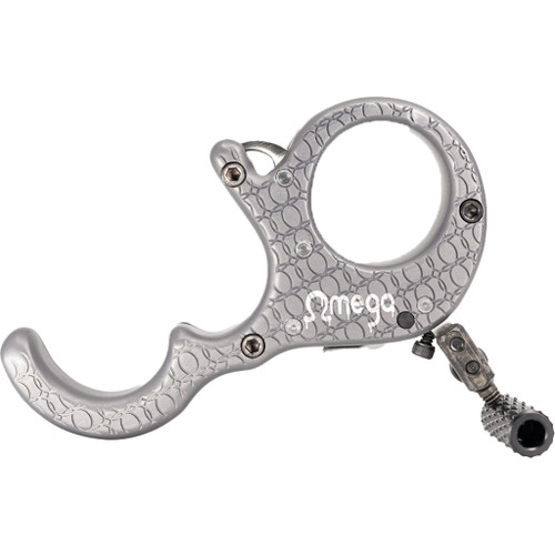 B3 Omega Archery Release Grey Aluminum Handle