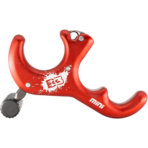 B3 Exit Mini Archery Release Red Aluminum Handle