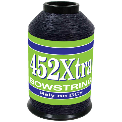 BCY 452Xtra Bowstring Material Black 1/4 lb Spool