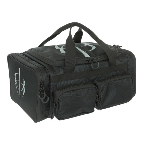 BlackHeart Respondent Range Bag with Ammo Carrier and Pistol Sleeve Black