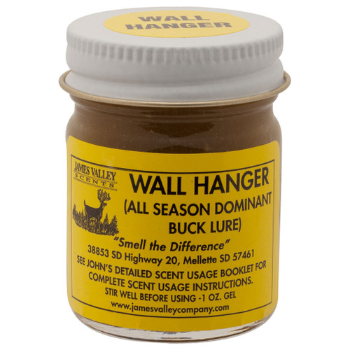 James Valley Gel Scents Wall Hanger Buck & Doe Lure 1 oz.