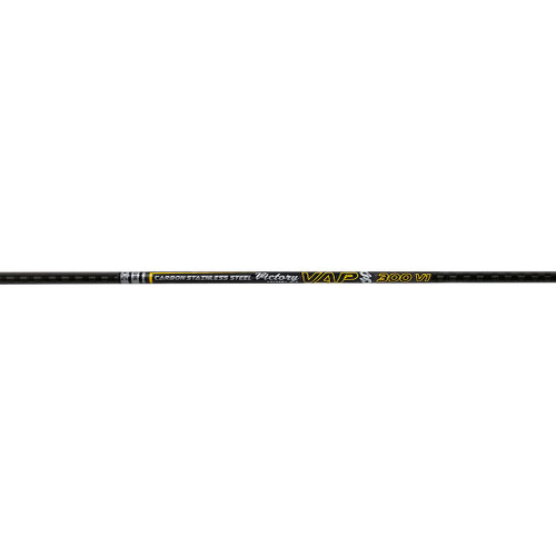 Victory VAP SS Elite Micro-Diameter Carbon Arrow Shafts 200 Spine - 1 Dozen