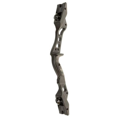 October Mountain Night Ridge ILF Recurve Riser Black 19 in. Right Hand