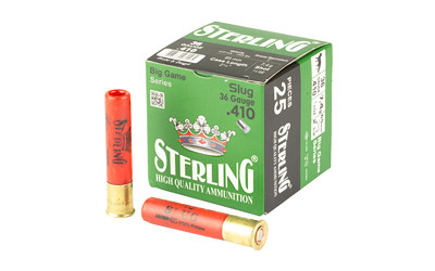 Sterling Big Game Series Rifled Slug .410 Bore 2.5 in / 2.5 in Slug 1/4 oz