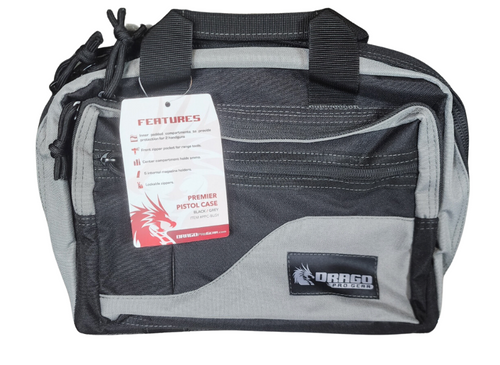 Drago Pro Gear Premier Pistol Case Black