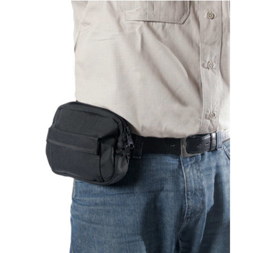 Nylon Belt Pouch Concealment Holster - Mini Black
