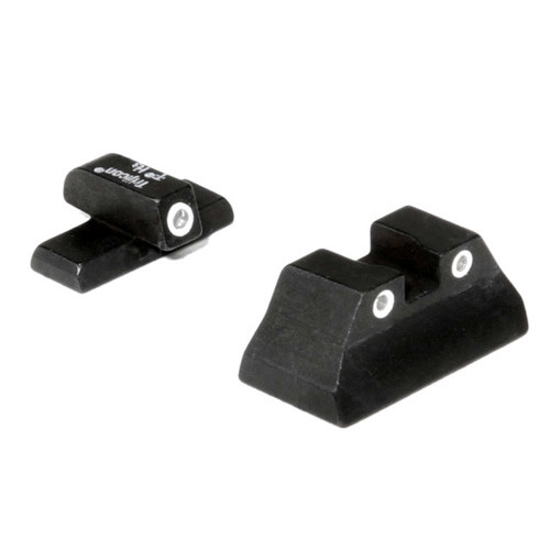 Trijicon Bright & Tough Night Sights for H&K USP Compact - Green Front, Yellow Rear