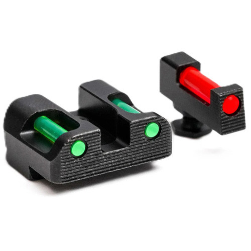 TAG Iron Sights Glock TSF Tactical 9mm/.40 S&W Fiber Optic Sight Set