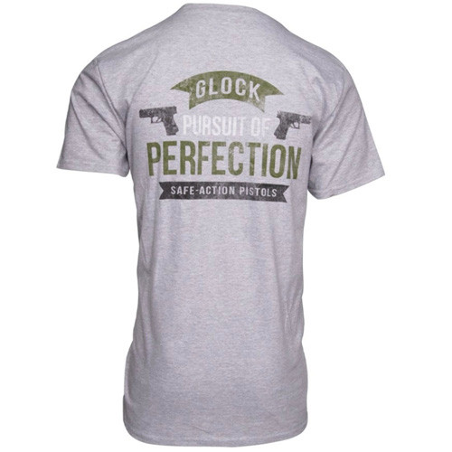 Pursuit of Perfection Graphic Shirt Heathered Grey Small
