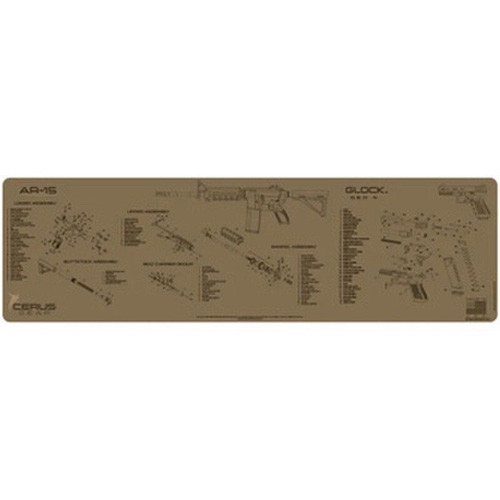 AR15 AND GLOCK COMBO MAT COYOTE