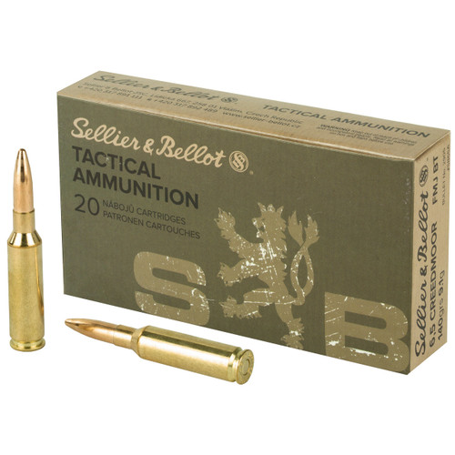 Sellier & Bellot 6.5 Creedmoor 140gr FMJBT Ammo