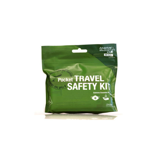 Travel Series Pocket Travel Safety Kit with Face Masks & Sanitizer