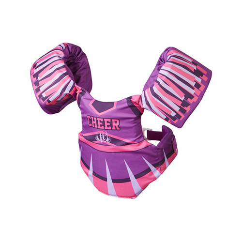 Full Throttle Child Little Dippers Life Vest - Cheerleader Design