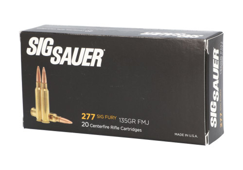 Sig Sauer Elite Ball Hunting, .277 Sig Fury, 135 Grain, Conventional Casing, 20/box