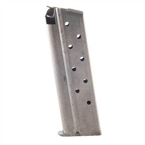 Colt 1911 Government Commander .38 Super Auto 9-Round Stainless Magazine