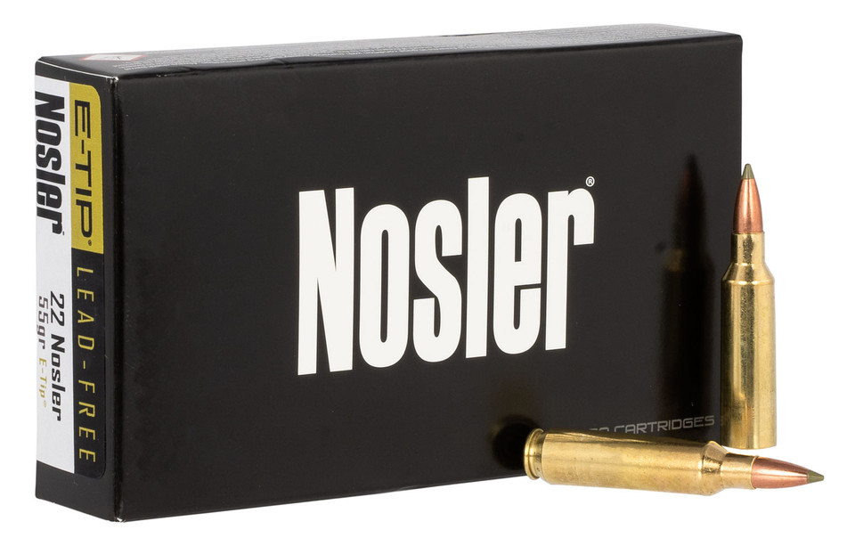 Nosler Expansion Tip .22 Nosler LeadFree 55 Grain at Fast Ammo