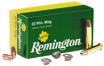 ington Magnum Rimfire 22 Win. Mag. 40 Gr. JHP 50 Rd. Ammo