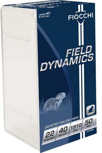 cchi Defense Dynamics Rimfire 22 WMR 40 Gr. JHP 50 Rd. Ammo