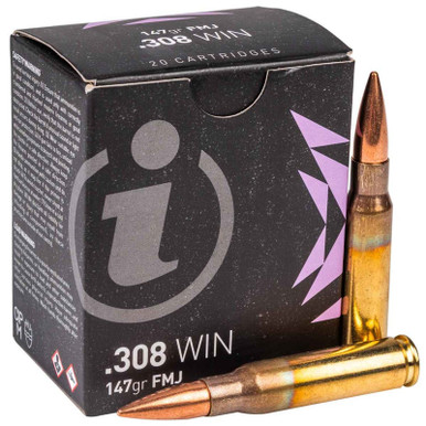 an 308 Win 147 Grain Full Metal Jacket Ammo