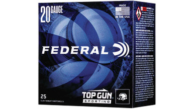 eral Top Gun Sporting Shotgun 20 Gauge (20 Ga.) 2.75 In. 1250 FPS 7/8 Oz. 8 Shot 25 Rd. Ammo