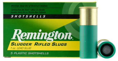 ington Ammunition 20300 Slugger 12 Gauge 2.75 1 Oz Rifled Slug Shot 5 Per Box Ammo