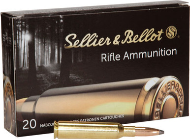 lier & Bellot (S&B) SB6555B Soft Point 140 Grain 6.5x55mm Swedish 2602 Fps Ammo