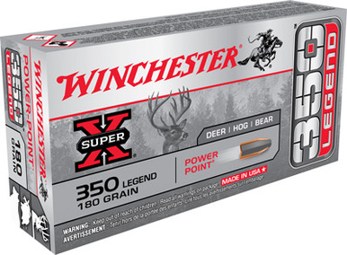 chester X3501 Super-X Power-Point 180 Grain .350 Legend 2100 Fps Ammo